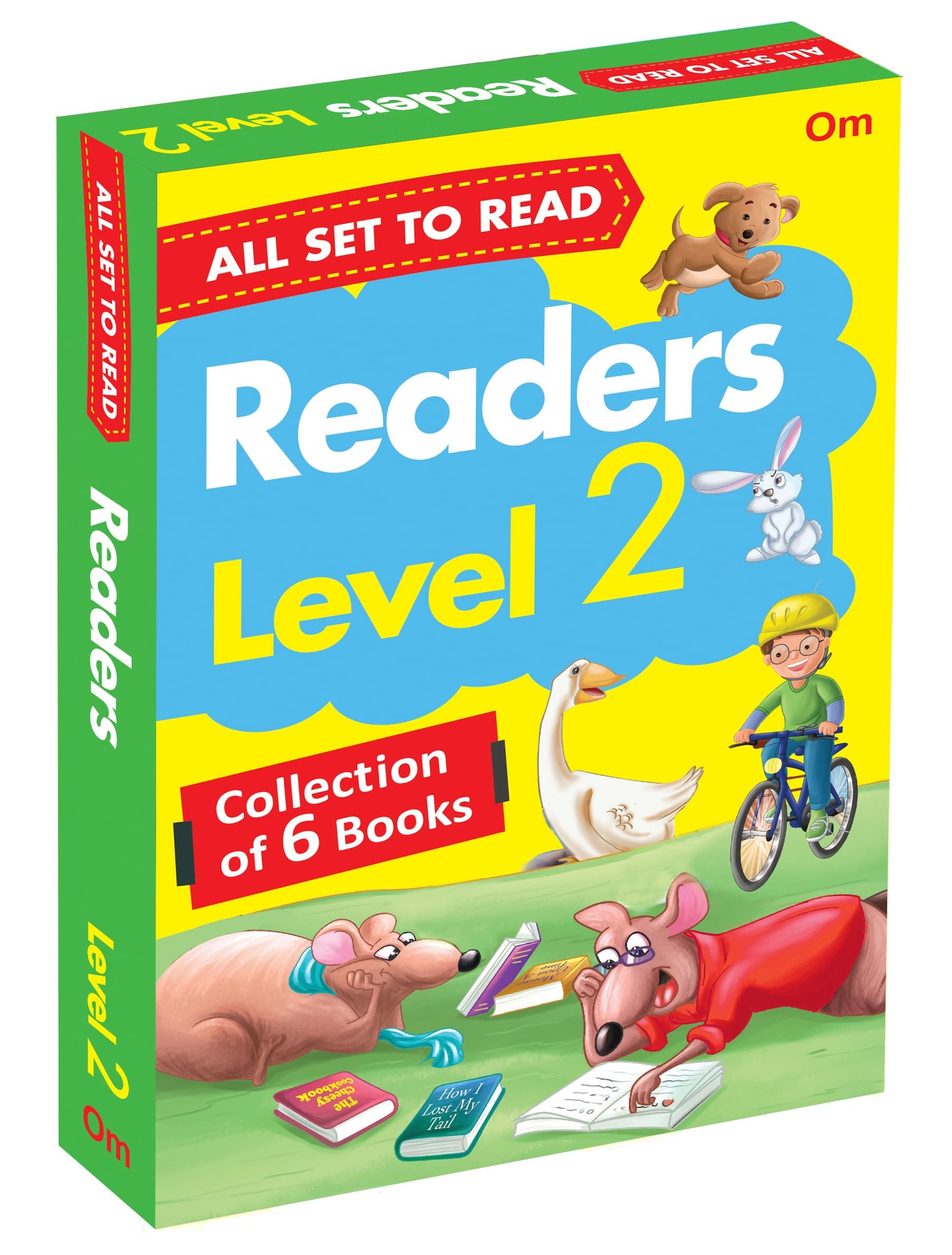 All Set to Read Level 2: Sentence Building with Longer Sentences & Assisted Reading | Build Language Skills | Build Strong Sentences with Confidence | Reading Practice | Fun Activity and Story Book | Step Up Reading | 6-In-1 Book Pack