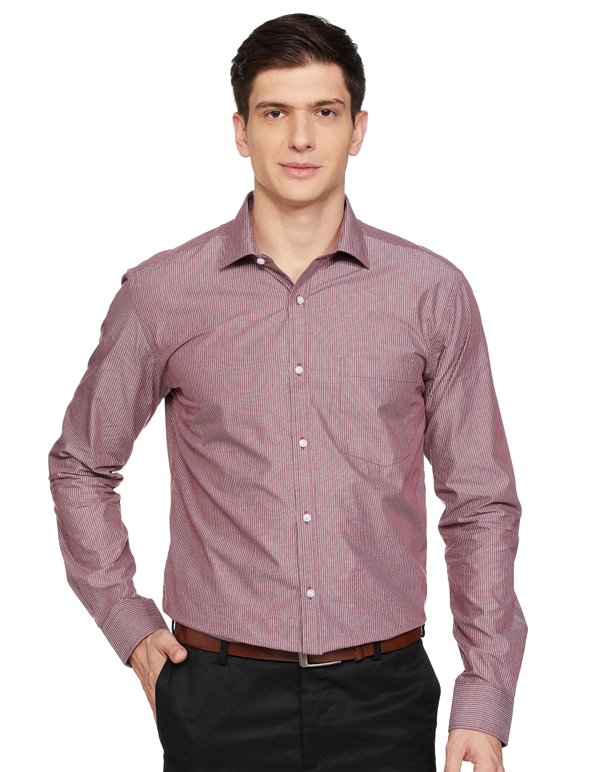 Park Avenue Men's Cotton Slim Fit Shirt