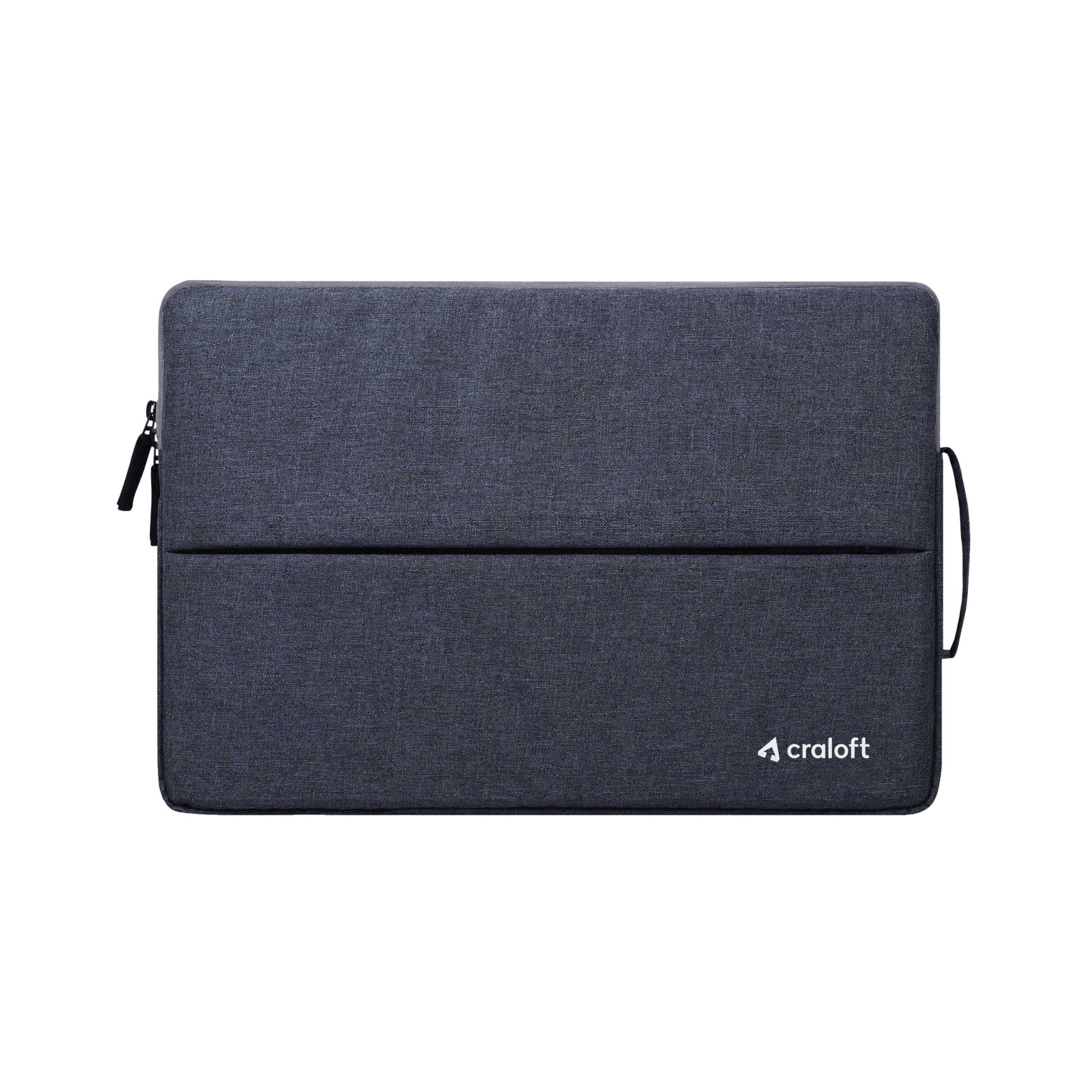 Craloft 15–15.6 Inch Laptop Sleeve Cover Bag – Slim, Water-Resistant & Protective Case for MacBook, Dell, HP, Lenovo – Ideal for Office & Travel Use (Grey_L25)