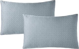 Amazon Brand - Solimo Microfiber Bed Pillow Set (Grey, 43 x 69 cm) 2-Piece
