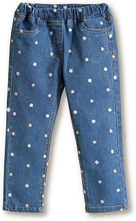 Amazon Brand - Symbol Girls Cotton Rich Stretchable Jogger Jeans | Elasticated Waistband | Jeggings | Age 2-12 Years