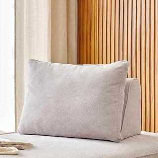 Home Centre Ebony NXT Fabric Sofa Back Rest | Cushion for Sofa Cum Bed | Beige | 1 Year Warranty