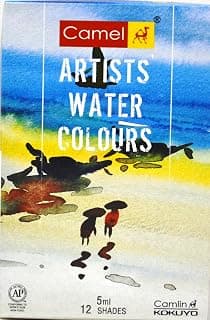 Camlin Kokuyo Water Colour Tubes, Social Skill, Multicolor, Adult