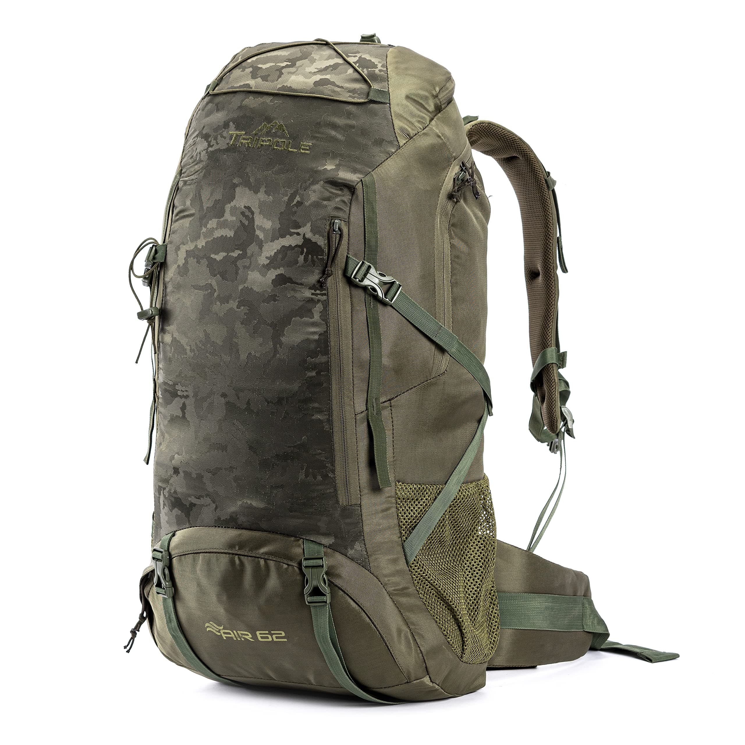 Tripole Air Trekking and Travel Rucksack with Rain Cover and Laptop Sleeve | 3 Year Warranty