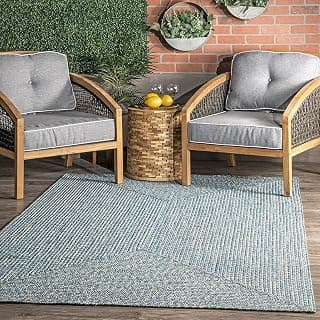 Naze Cotton Braided Multi Color Rope Reverseble Rug/Carpet, Increase The beauty of The BedRoom, Dining Room, Guest Room, Hall, Study Room Kids Room Etc. (Multi, 4x6 feet)
