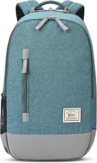 Gear Campus8 25L Medium Water Resistant School Bag/Casual 4 Compartment Backpack/Daypack/College Bag/For Men/Women - Green Grey