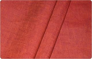 Arvind Men's Pure Linen Solid 1.60 Mtr Unstitched Shirt Fabric (LE60A1, Free Size)