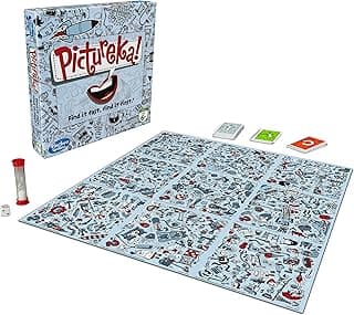Hasbro Gaming Pictureka! Board Game for Family and Kids Ages 6 and Up, Indoor Classic Game, Pack Of 1, Multicolor