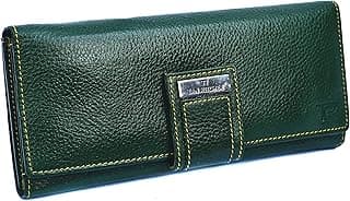 TR TAN RITCHER Green Genuine Leather Ladies Purse Clutch Women Wallet