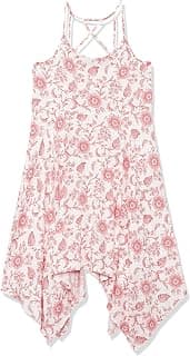 global desi Girl Girl's Polyester Fit and Flare Pink Dress (R152DRRY 3-4 Yrs)