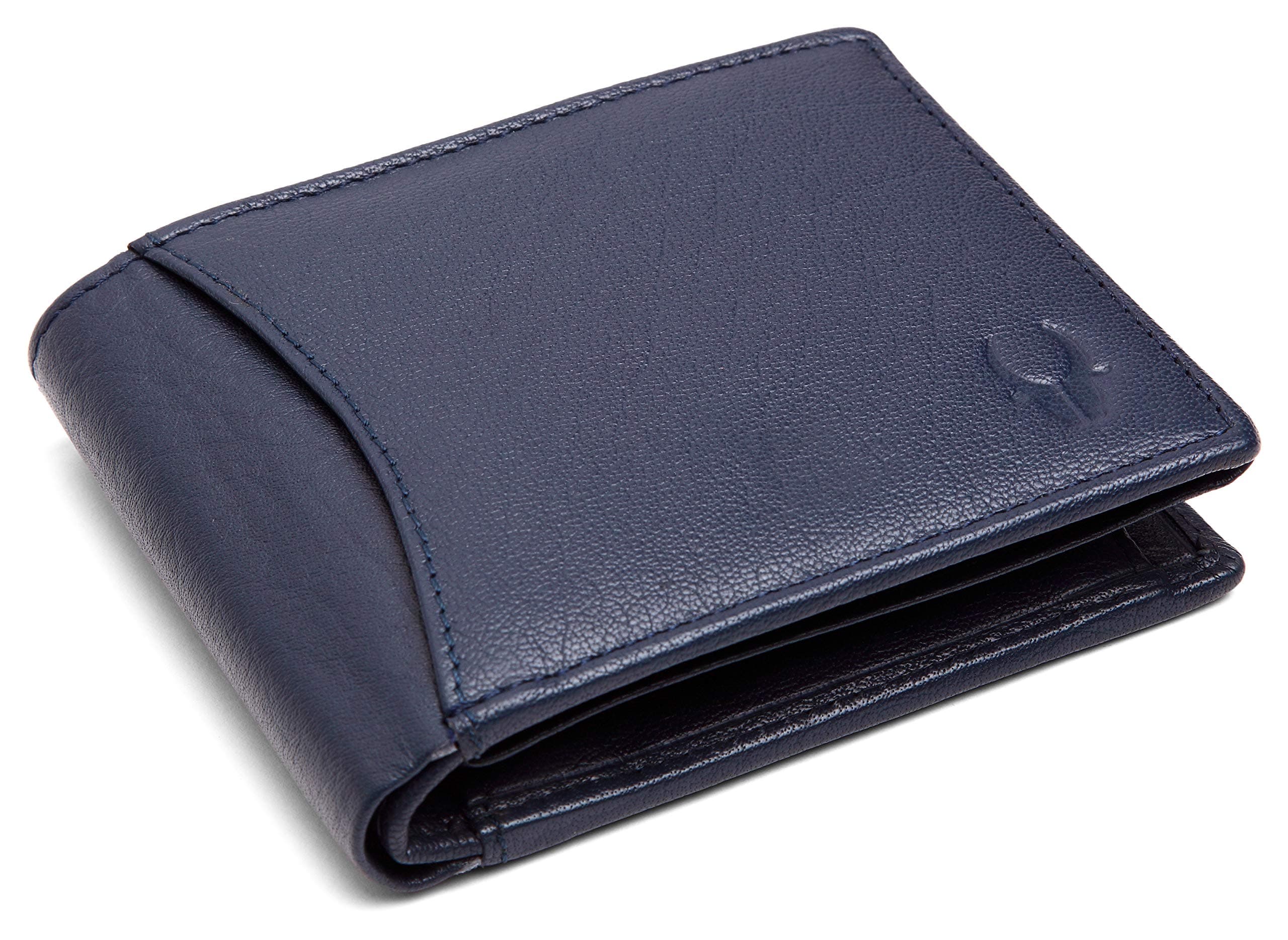 WildHorn Wildhorn India Navy Leather Men's Wallet (WH7311NAVY)