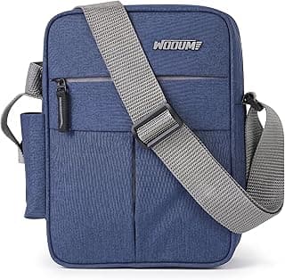 Wooum Water-Resistant Sling Bag for Men with 1 Year Warranty | Stylish Crossbody & Messenger Bag | Compact Office & Travel Side Bag | Waterproof Man Bag | Gift for Men Under 500