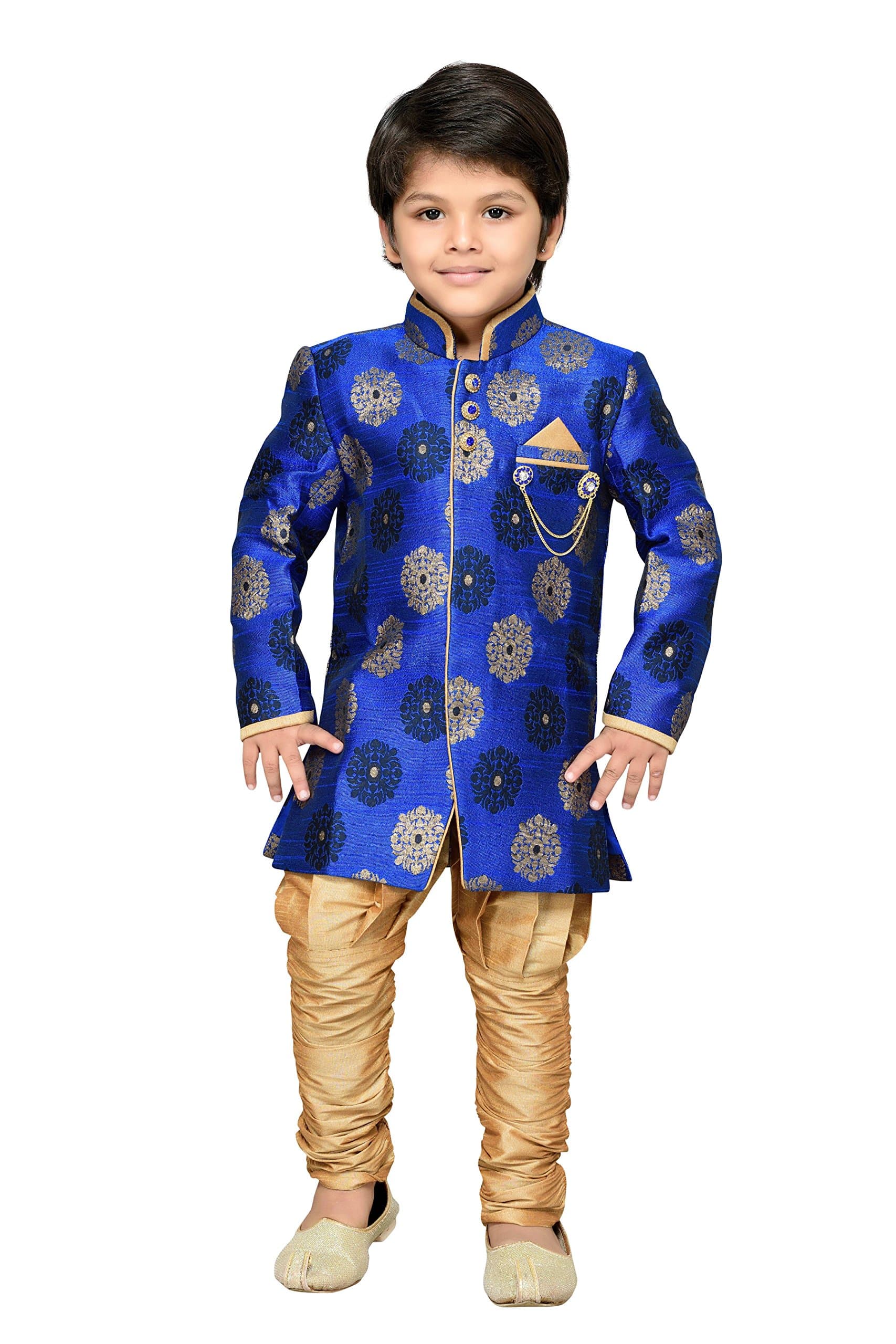 AJ DEZINES Kids Indo Western Sherwani Set For Boys