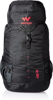 Wildcraft 45 Ltrs Black Rucksack (8903338073840) (Extra Large Size)