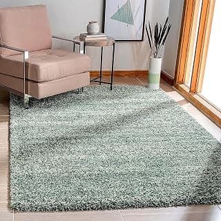 Grey Rectangular Area Rug 10x12ft (305x366 cm) - Premium Ultra Soft Washable Non-Slip Modern Floor Carpet for Living Room Bedroom Dining Room Home Office Decor