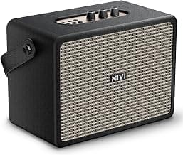Mivi SuperBox Classic 120W Portable Bluetooth Speaker [New Launch] | Premium Sound with Built-in Subwoofer, Bass & Treble Control Knobs, AUX & USB Support | Made in India