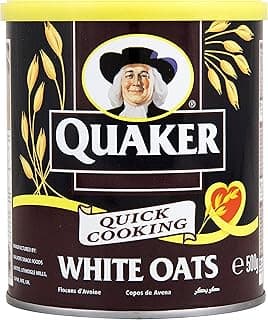 Quaker Oats - 500 gm Jar | Nutritious Breakfast Cereals | Easy to cook