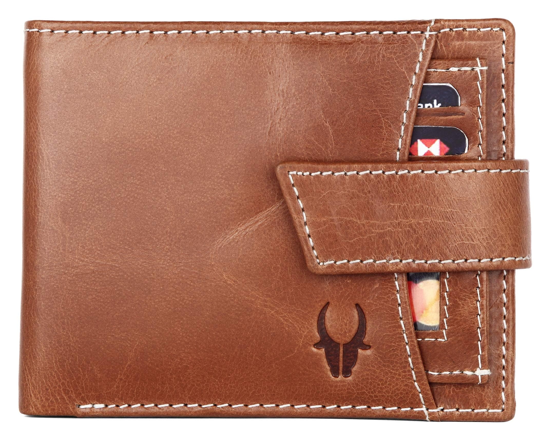 WildHorn India Tan Leather Men's Wallet (699711)