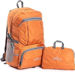 TRIPOLE Foldable PAKEASY Backpack and Day Bag for Hiking and Day Trips | 25 Litres | 1 Year Warranty