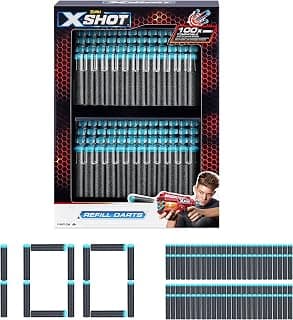 Zuru Excel Universally Compatible Foam Darts Refill Pack (100 Darts) - Multicolor