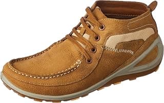 Woodland Men's Casual Shoes Camel