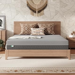 Novilla #1USA Ortho Mattress - Gel Memory Foam for Cooling Comfort, Targeted Pressure Relief for Back Pain, Breathable Washable Cover, 10 Year Warranty (Queen 8" (78 x 60 x 8), Dual Firmness)