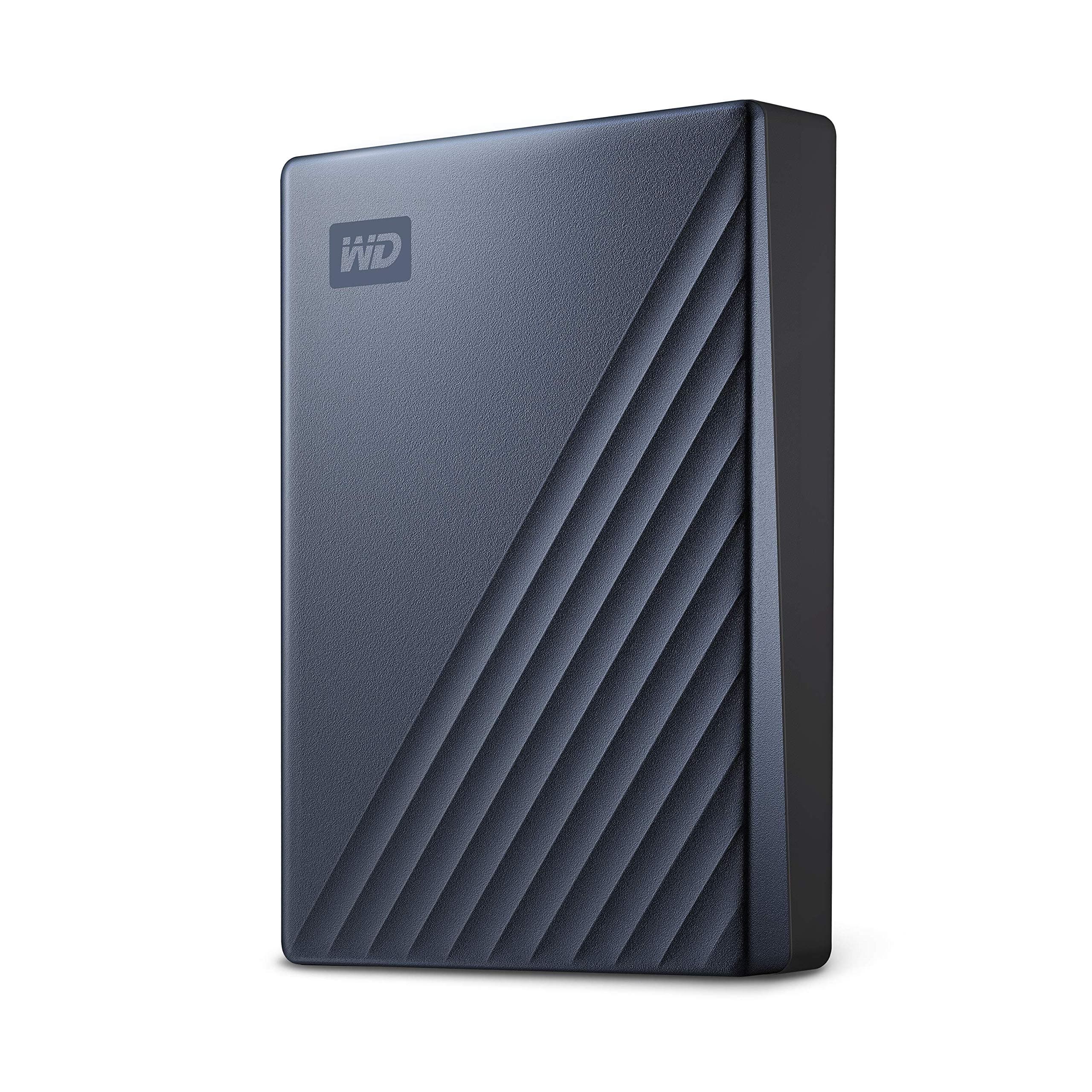 Western Digital My Passport Ultra 6TB Blue- Portable Hard Drive Worldwide