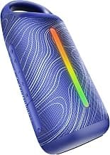 boAt Stone Arc, 20W Signature Sound, 58mm Drivers, Upto 12 Hrs Battery, RGB LEDs, TWS Feature, IPX5, BT v5.4, w/Mic, Bluetooth Speaker, Wireless Speaker, Portable Speaker (Frozen Blue)