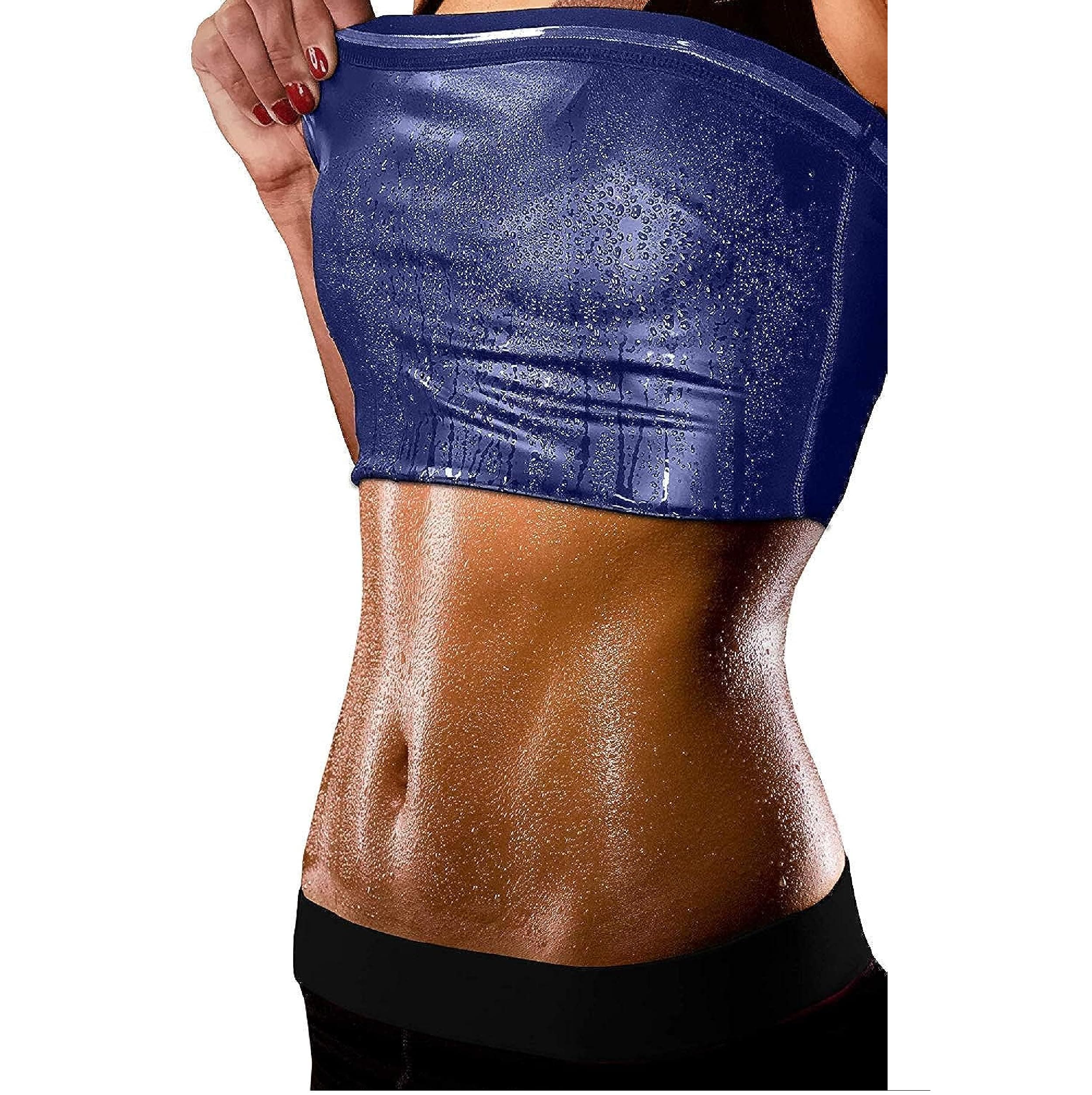ARDAKI Sweat Shaper Vest Belt Tummy Tucker Women, Polymer Shapewear, Workout for Weight Loss Waist Body Slimming High Waisted Belly Fat Burner Slimming Workout Belt Sauna Vest Body Shapers