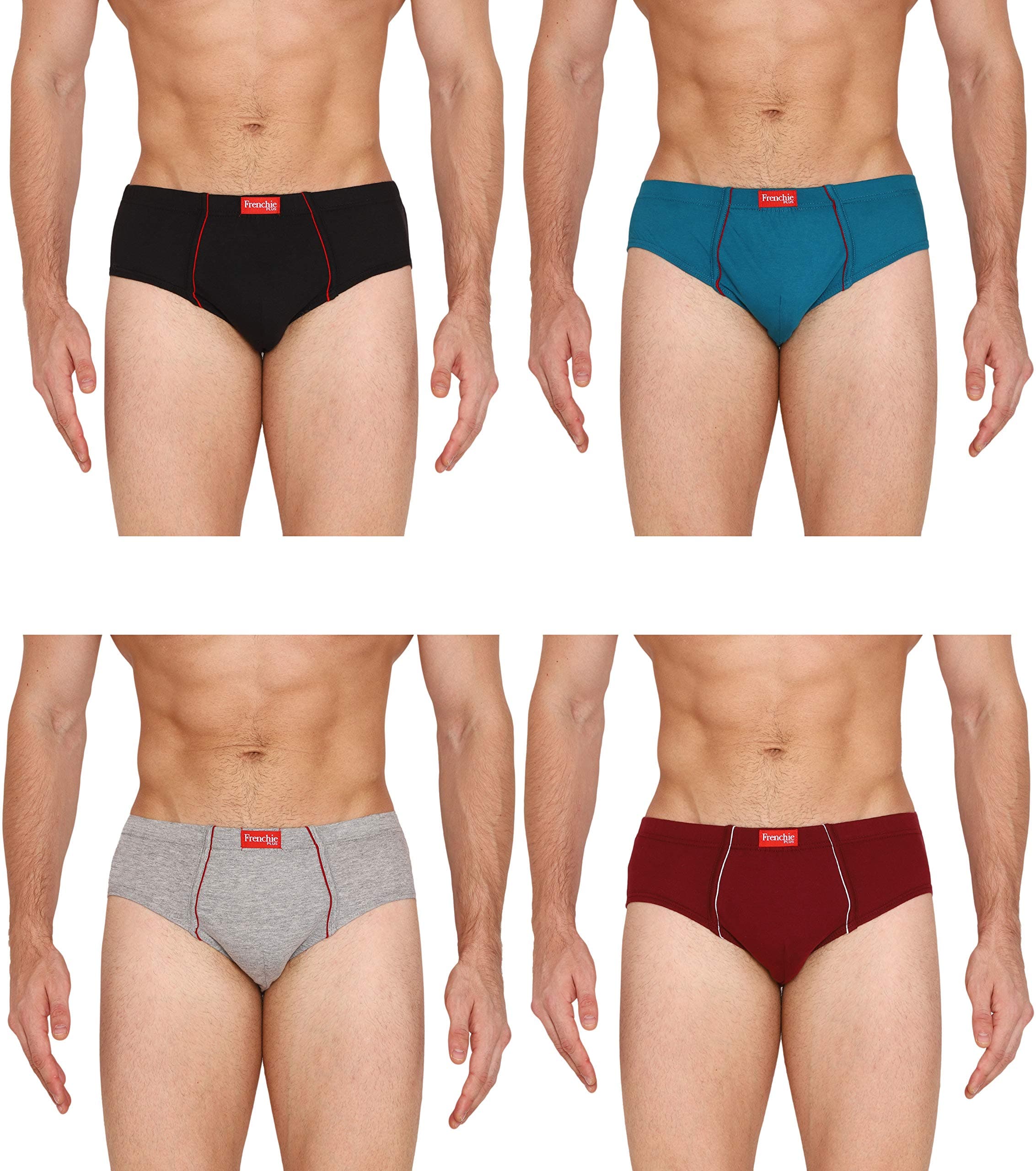 VIP Men's Cotton Brief (Pack of 4)