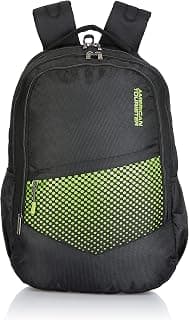 American Tourister Mist 29 Ltrs Large Size Casual 5 Compartment Backpack- Black
