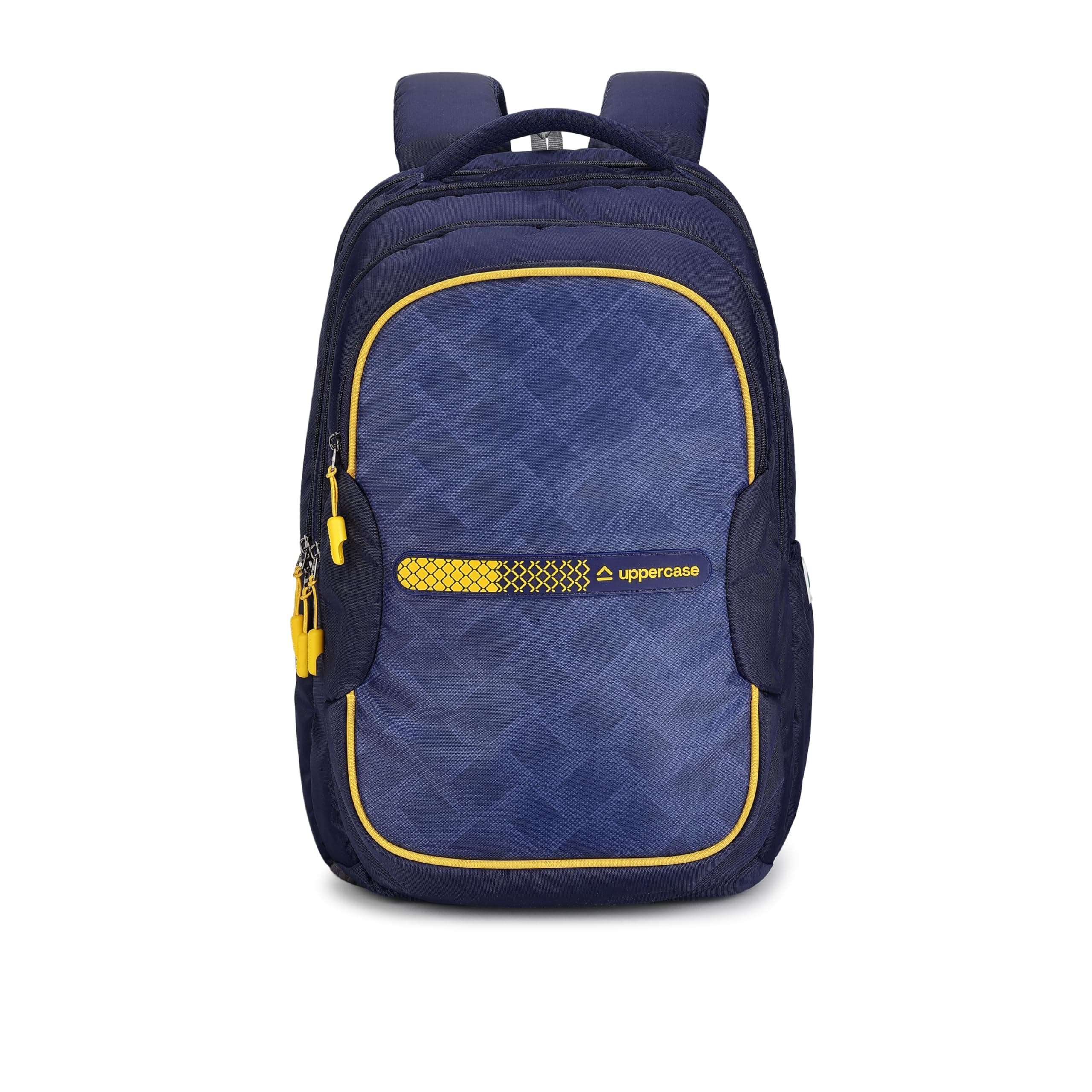 uppercase Pixel Laptop Backpack | 3 Compartments, Well-Padded, Rain Cover, Trolley Sleeve, Organisers, Side Bottle Pocket | For Boys & Girls | 500 Days Warranty