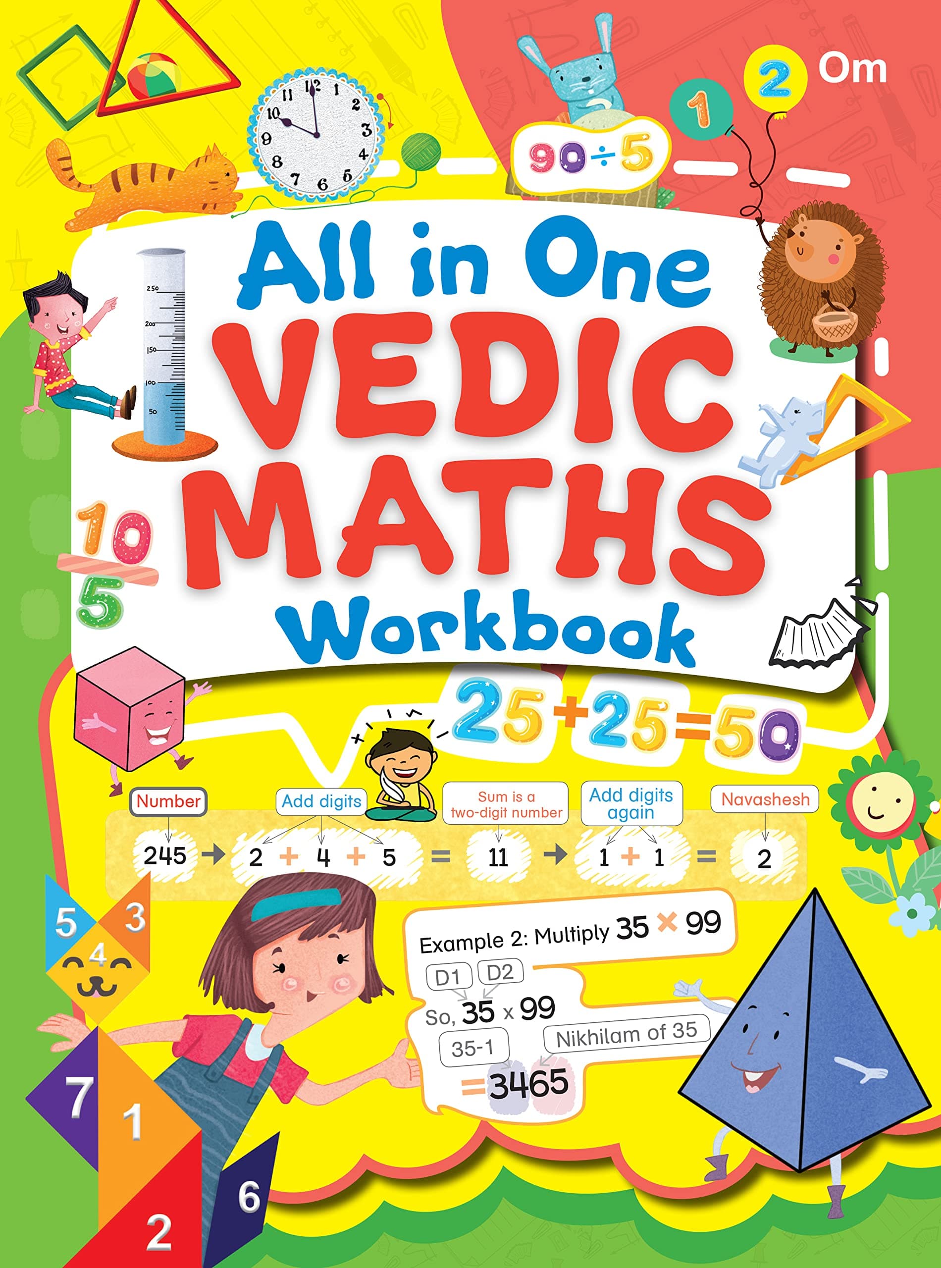 Activity book: All in one Vedic Maths workbook