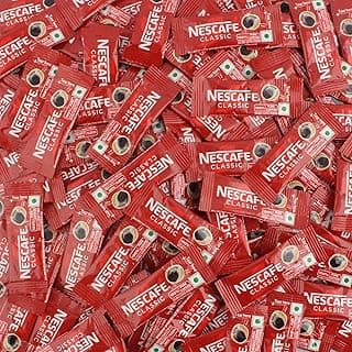 Nescafae Classic Instant Coffee Sachets Pack of 100 | Classic Instant Coffee | Pack Of 100