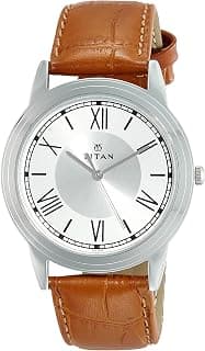 Titan Titan Analog White Dial Men's Watch-NM1735SL01 / NL1735SL01