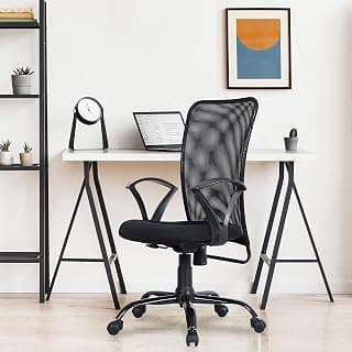 Narinder Furniture Palace Black Chair Transteel Hello High Back Mesh Office Adjustable Arm Chair Style 37