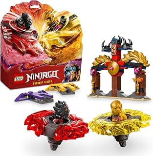 LEGO NINJAGO Dragon Spinjitzu Battle Pack Action Toy Set 71826 Building Blocks Toys for 6+ Gift for Boys and Girls