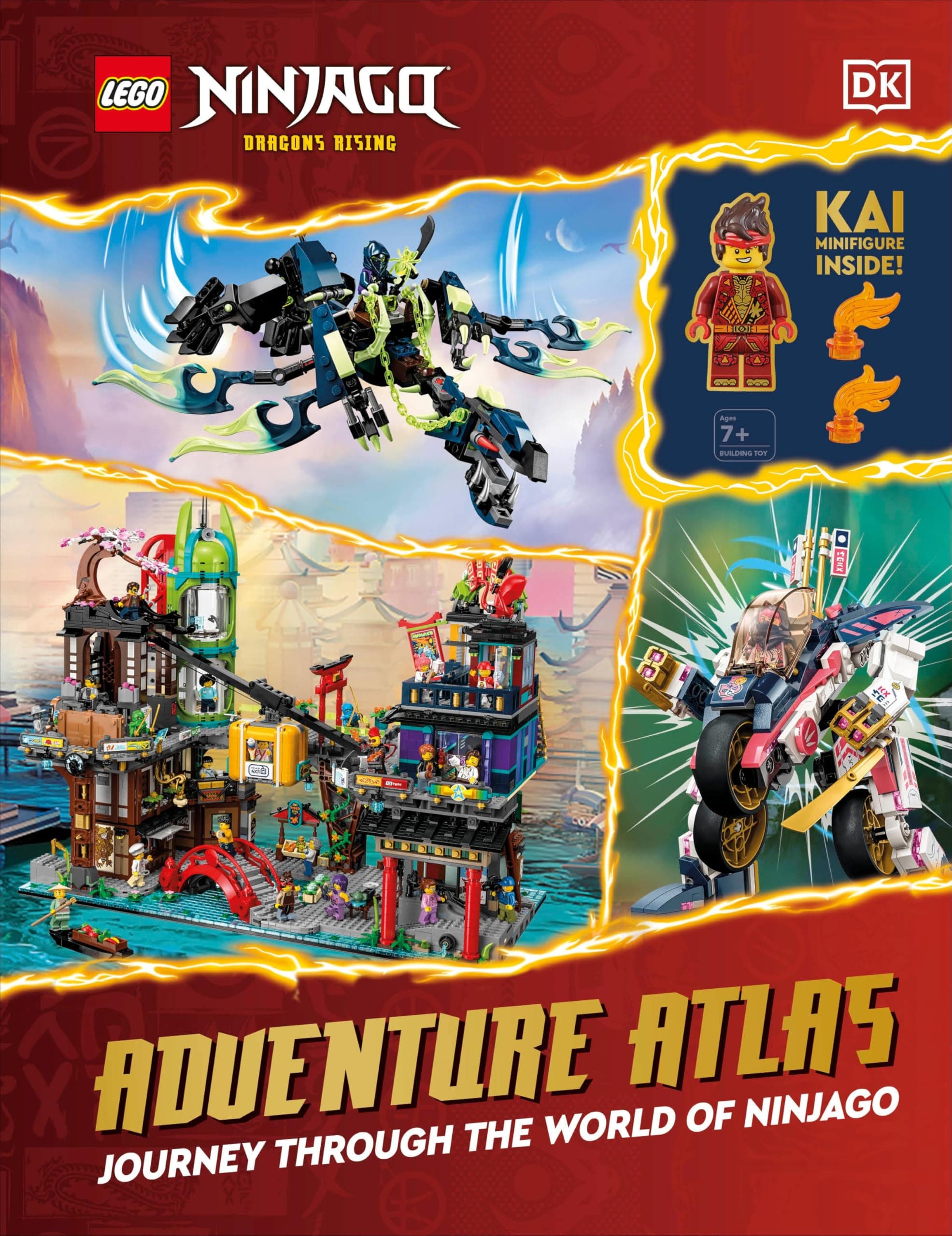 Lego Ninjago Dragons Rising Adventure Atlas: Journey Through the World of Ninjago