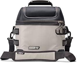 Coleman Pro 16-Can Premium Soft Cooler Lunchbox, Fully Insulated Lid & Body Stays Cold up to 30 Hours, Great for Camping, Tailgating, Parties, Sports, Concerts, Lunches & More