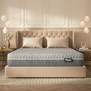 Wakefit ShapeSense Orthopedic Infiniti Memory Foam Mattress | 12 Years Warranty | King Size Mattress | 8-Inch Bed Mattress | 78x72x8 inches, Medium Firm, Space Grey