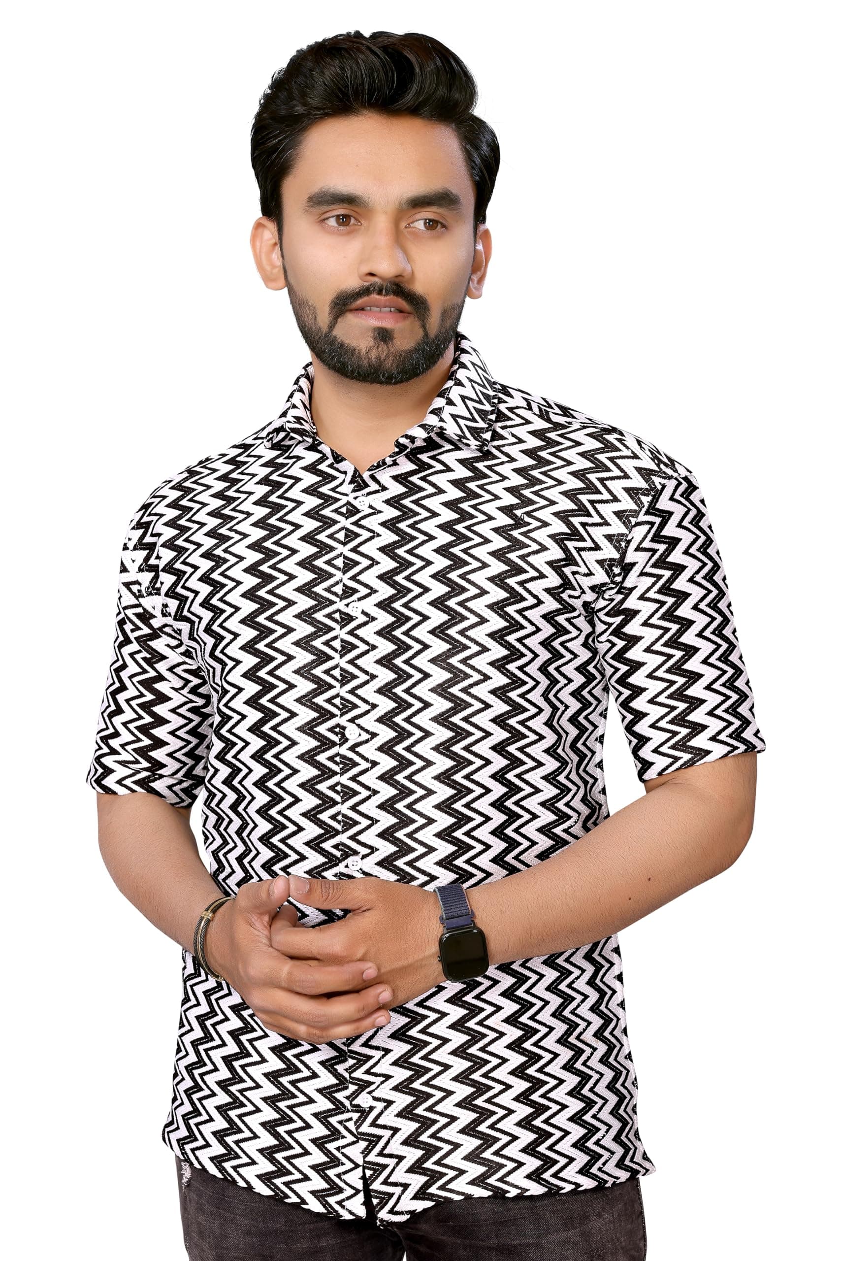 GURIK Casual Shirt for Men || Shirt for Men || Men Stylish Shirt || Men Crochet Shirt