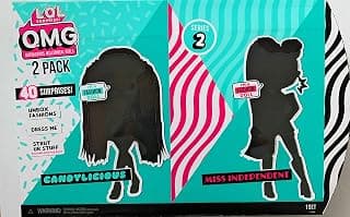 MGA Entertainment L.O.L. O.M.G Surprise Fashion Dolls- Candylicious & Miss Independent