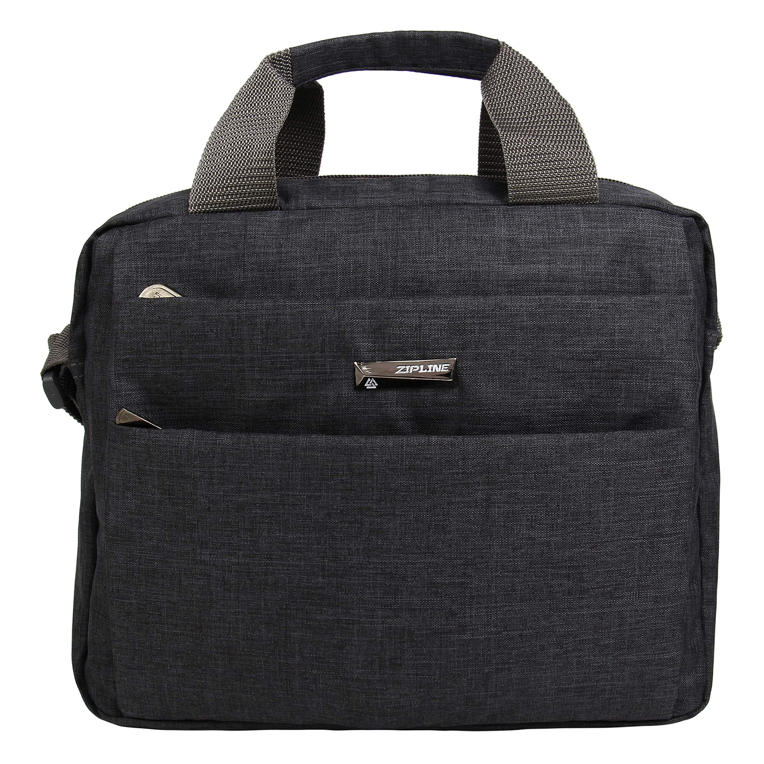 Zipline Sling CrossBody Side Travel Office Business Messenger One Side Shoulder Bag For Men & Women | Macbook, Macbook Pro Laptop bags for women office use (1-Grey Bag)