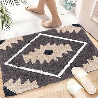 AAZEEM Absorbent Rectangular Door Mat for Indoor Entrance 16x24 Inch Non Slip Mat for Front Door Entryway,Soft Cotton Home. Hotel Balcony Floor Carpet,Doormat for Home,Doormat,Floor Mats,Beige