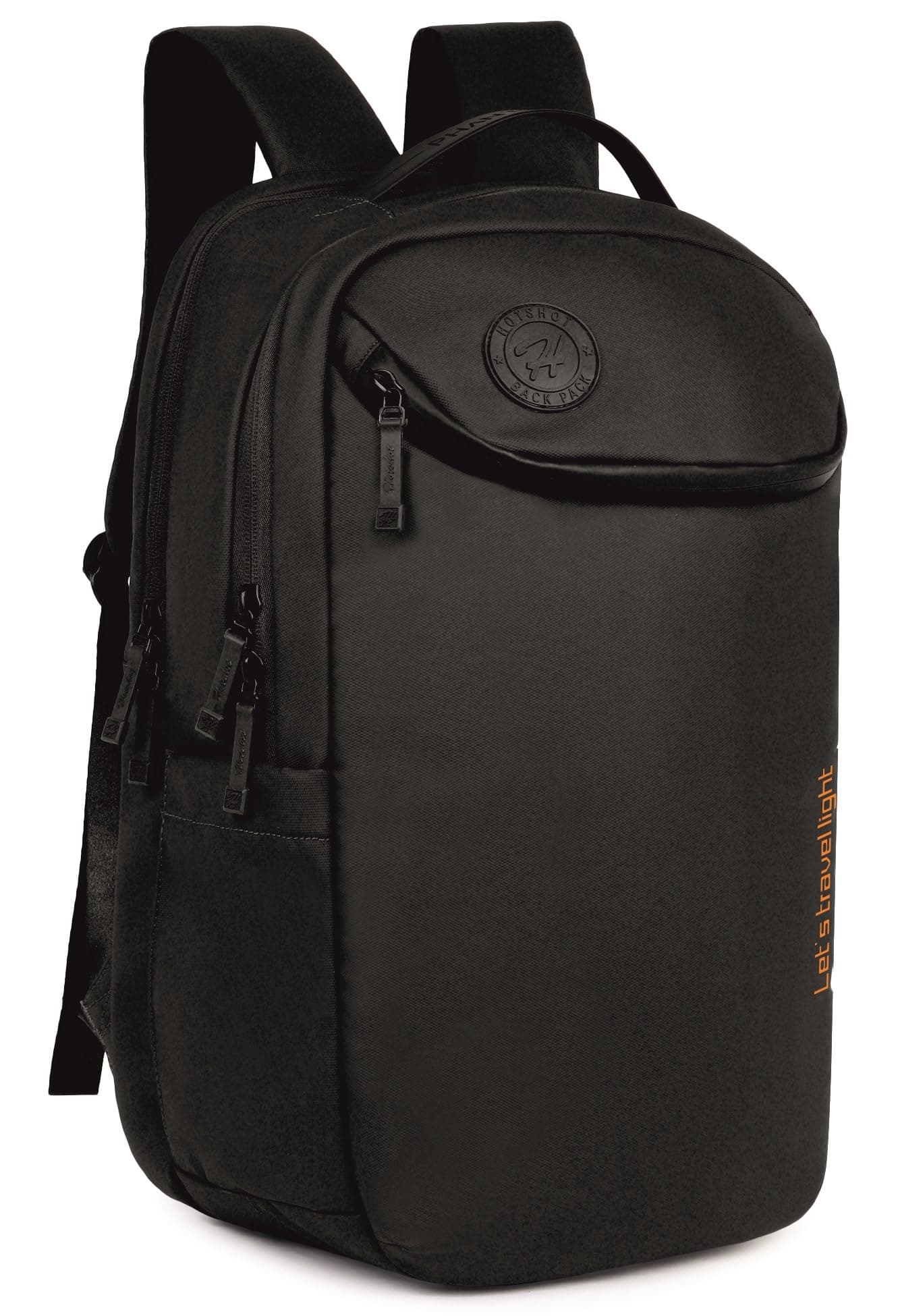 HOT SHOT BAGS PHANTOM_1422 28L|LAPTOP BAG|SPECS,CARD&KEY HOLDER|USB CHARGING PORT|TROLLEY SLEEVE|15.6 INCH|OFFICE BACKPACK |COLLEGE BACKPACK|TABLET SLEEVE|WATER RESISTANT|LAPTOP BACKPACK FOR MEN